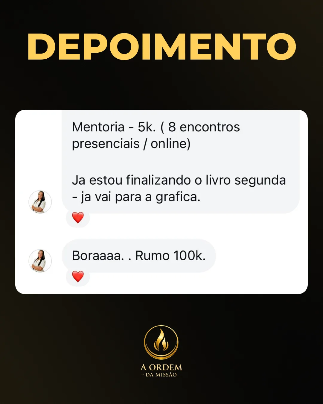Depoimento de aluna 9