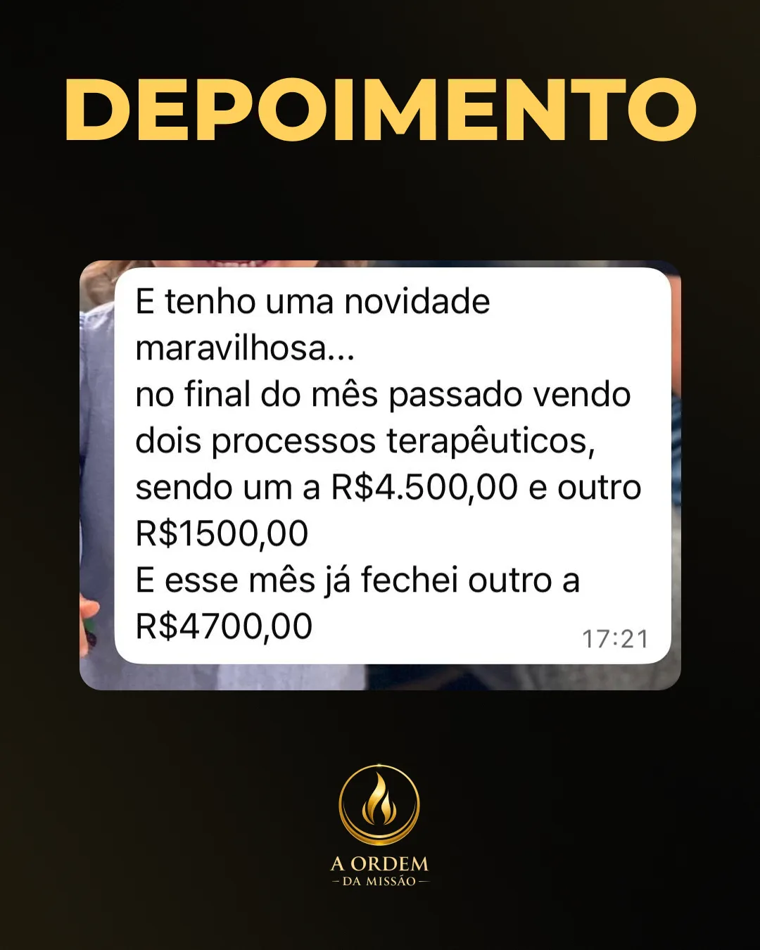Depoimento de aluna 12
