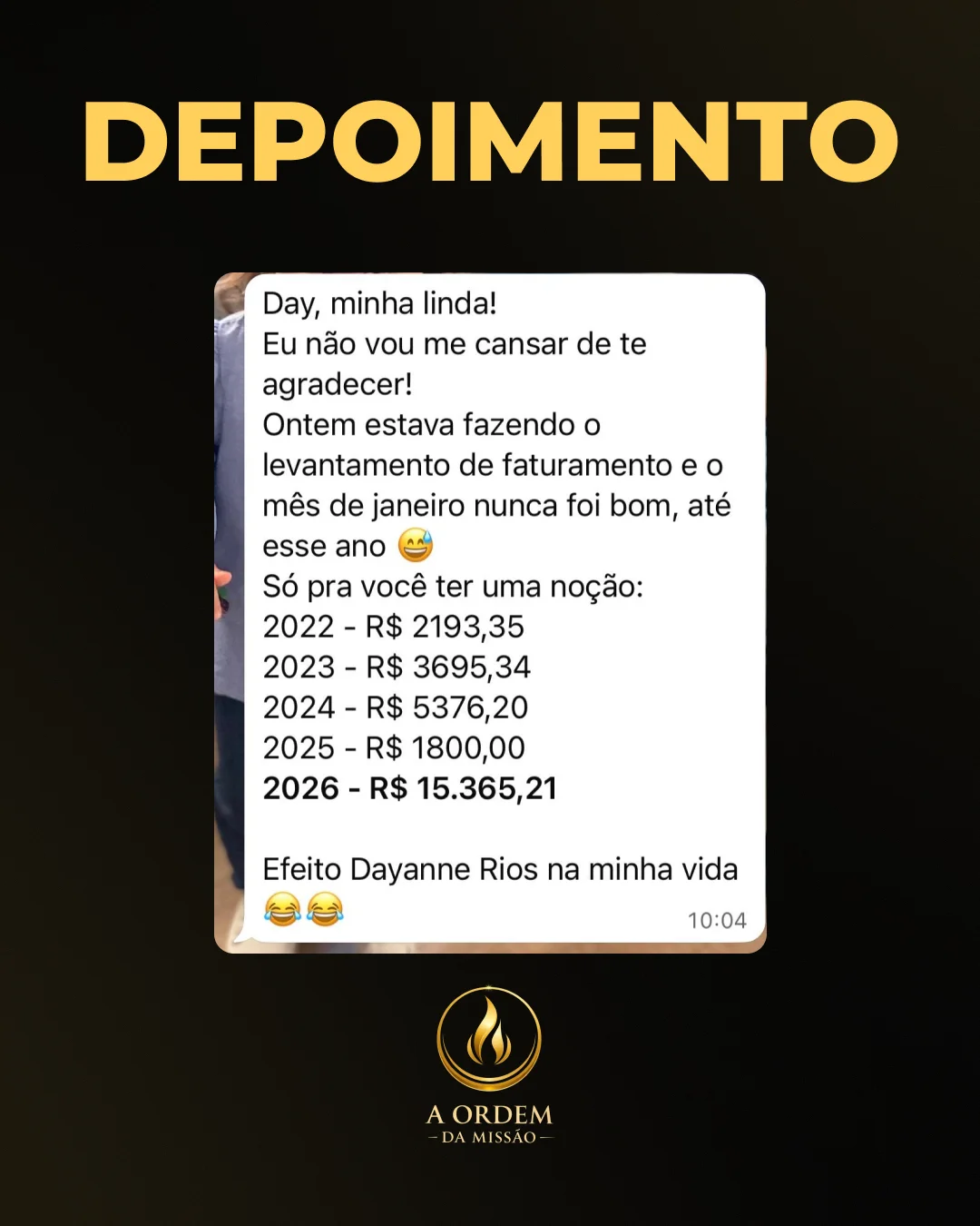 Depoimento de aluna 22