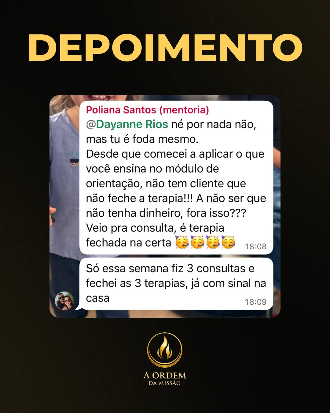 Depoimento de aluna 6
